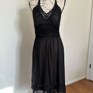 Sue Wong black cocktail Dress